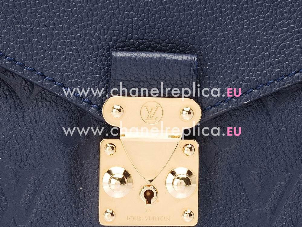 Louis Vuitton Monogram Empreinte Metis Celeste Bag M40808