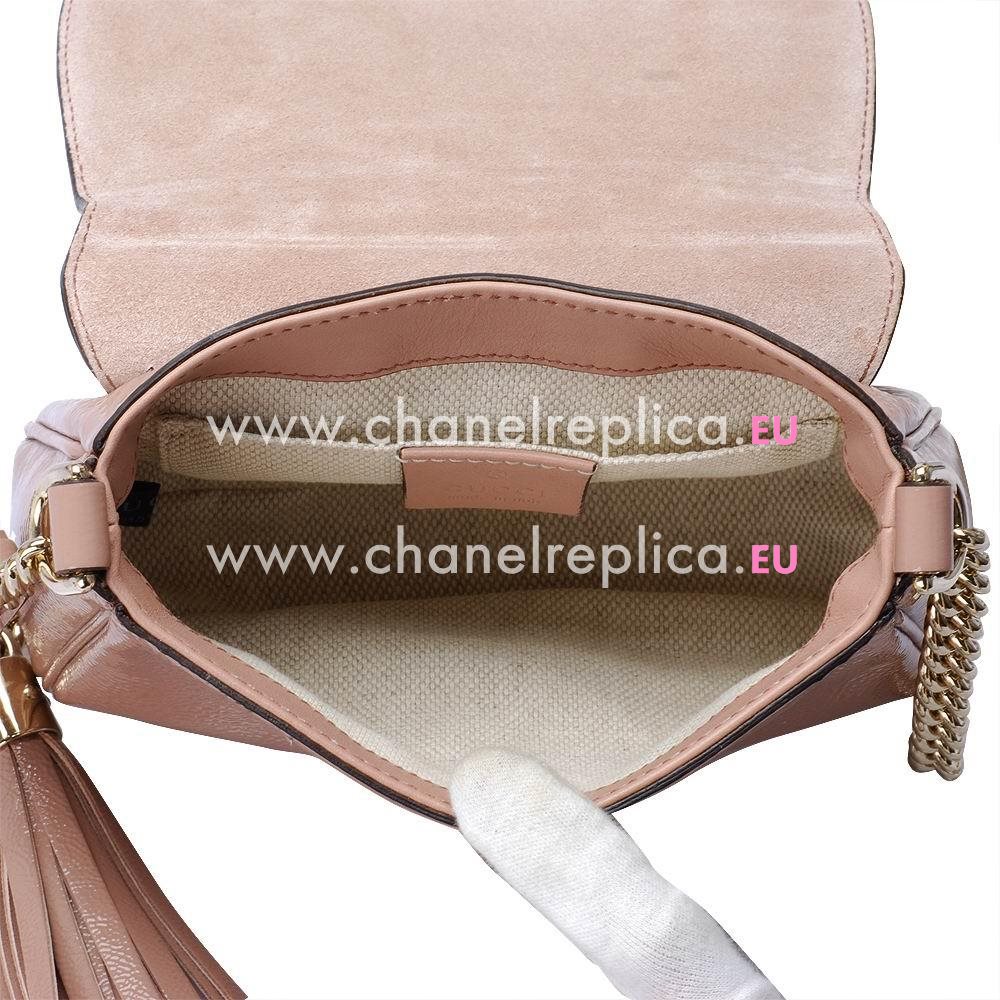 Gucci Soho Disco Calfskin Bag In Pink G4992784