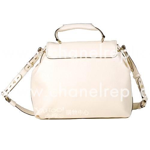 Chloe Elsie Buffalo hide Bag In Cream C4675852