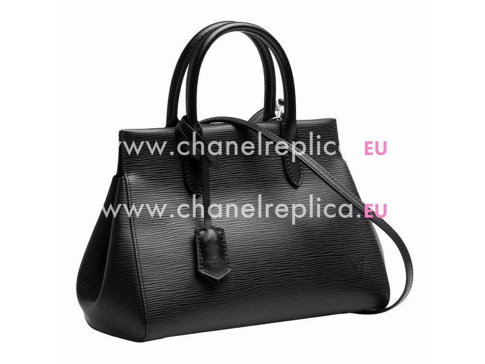 Louis Vuitton Epi Leather Marly BB Tote Bag Black M94622