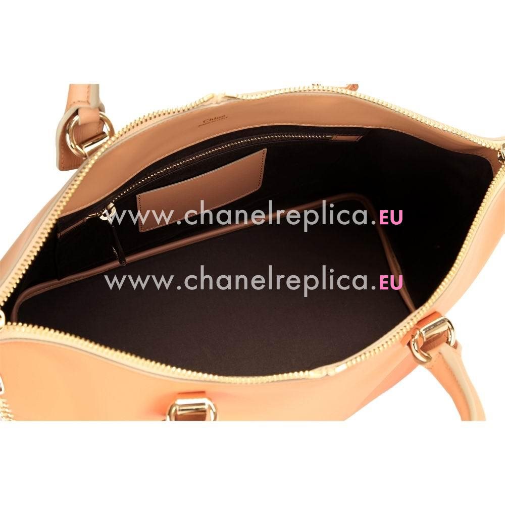 Chloe Baylee Calfskin Hand Bag In Orange C5369049