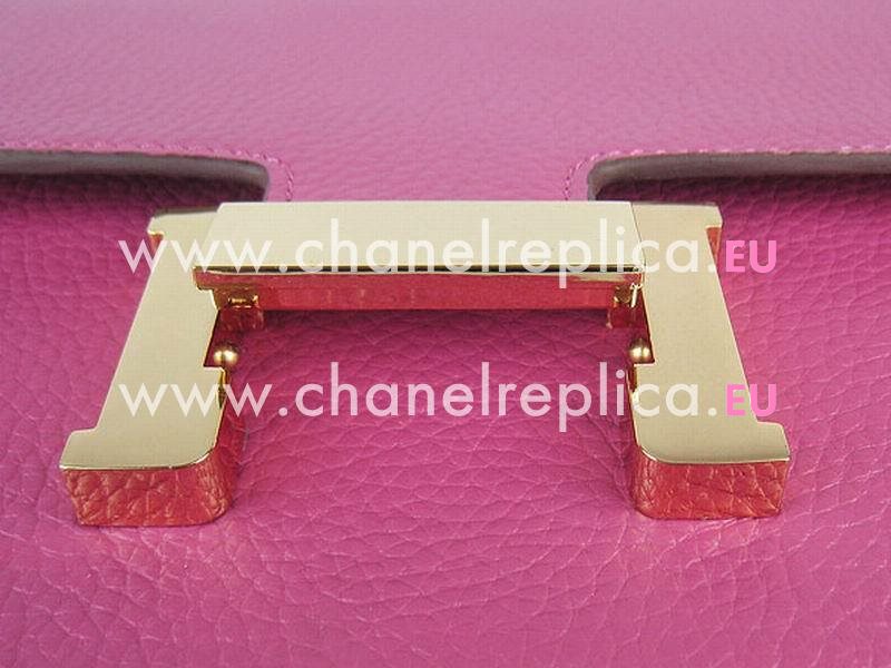 Hermes Constance Bag Micro Mini Peach Red(Gold) H1017PRG