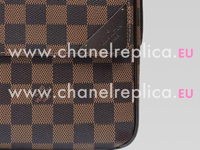 Louis Vuitton Damier Ebene Canvas Shelton MM Bag N41149