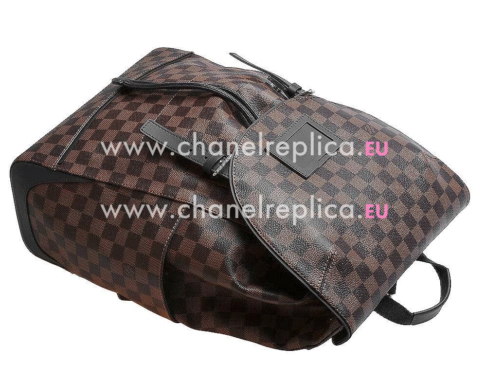 Louis Vuitton Damier Ebene Canvas Runner Men Backpacks N41377