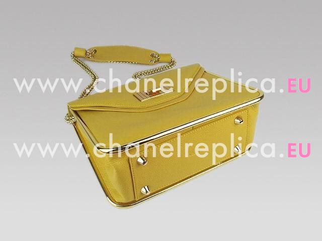 CHLOE SHOULDER BAG 50898 IN LIGHT YELLOW C50898-9