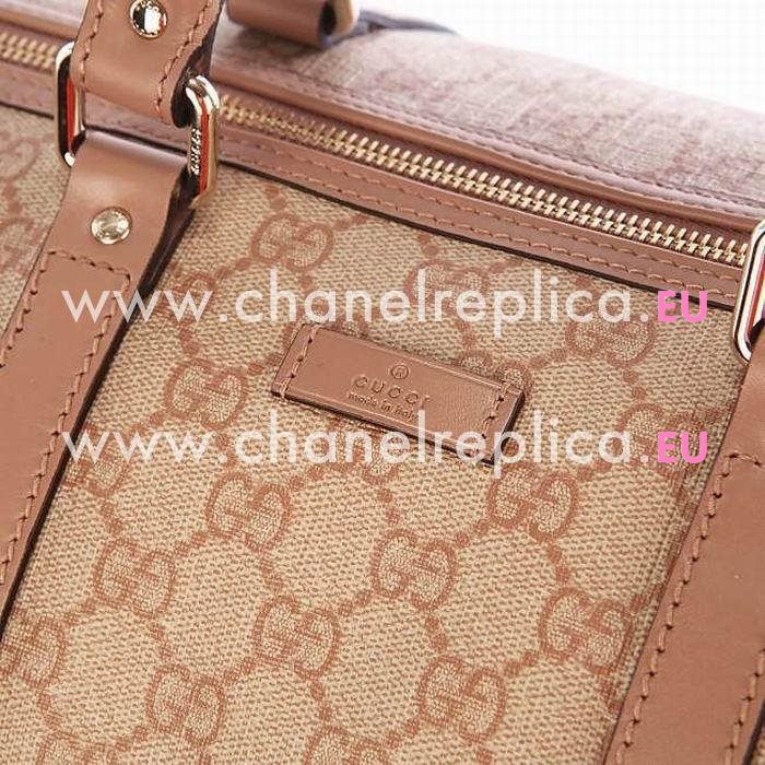 Gucci Vintage Web Calfskin Boston Bag In Pink G5368123