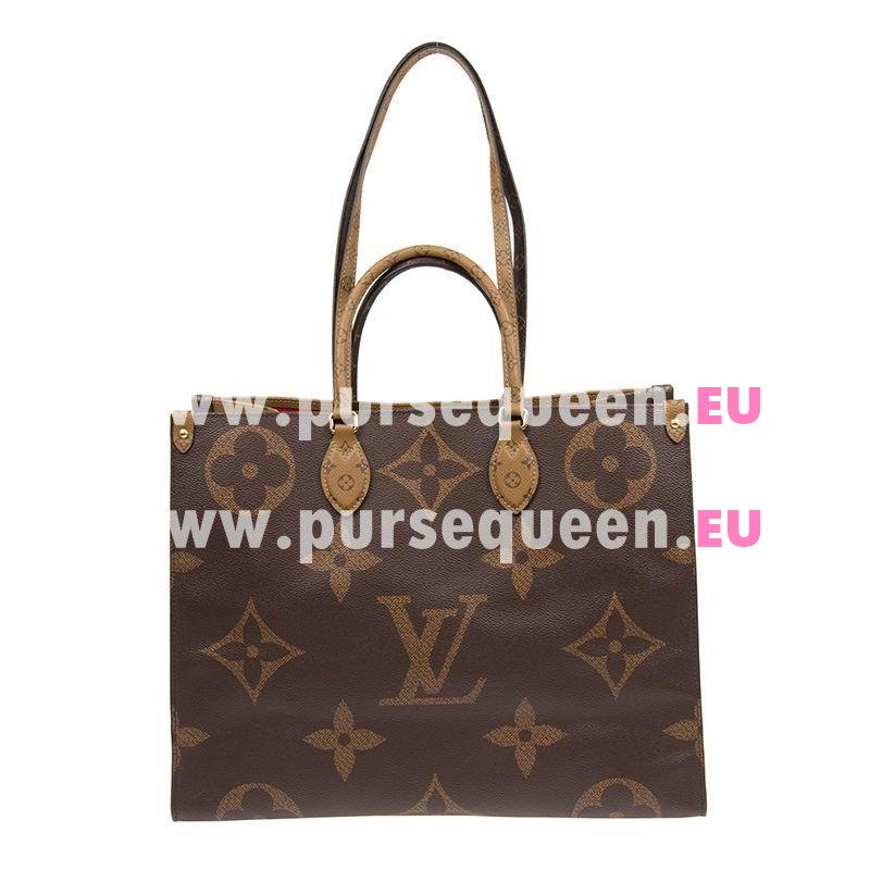 Louis Vuitton Monogram and Monogram Reverse coated canvas Onthego M44576