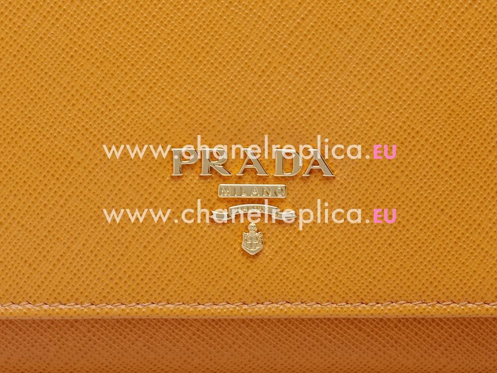 2013 Prada Autumn Cowhide Leather Cluch Para Guava P463907