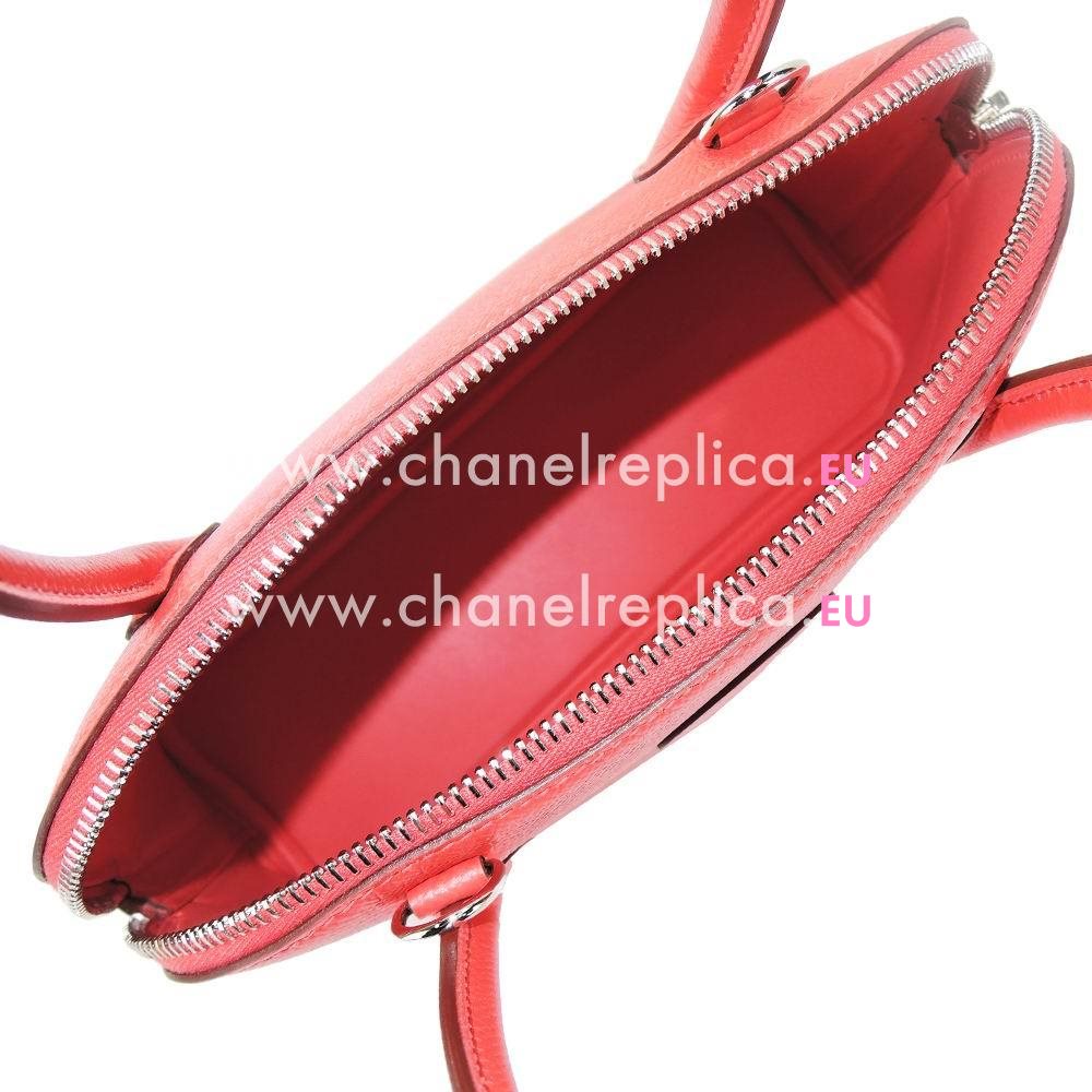 Hermes Bolide Epsom Leather Shoulder/Handbag In Coral Red HBO68402F7