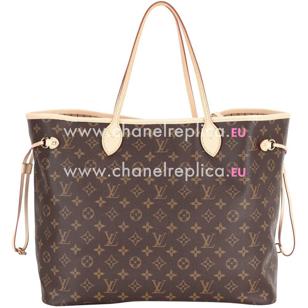 Louis Vuitton Neverfull GM Monogram Canvas Shopping Bag M40990