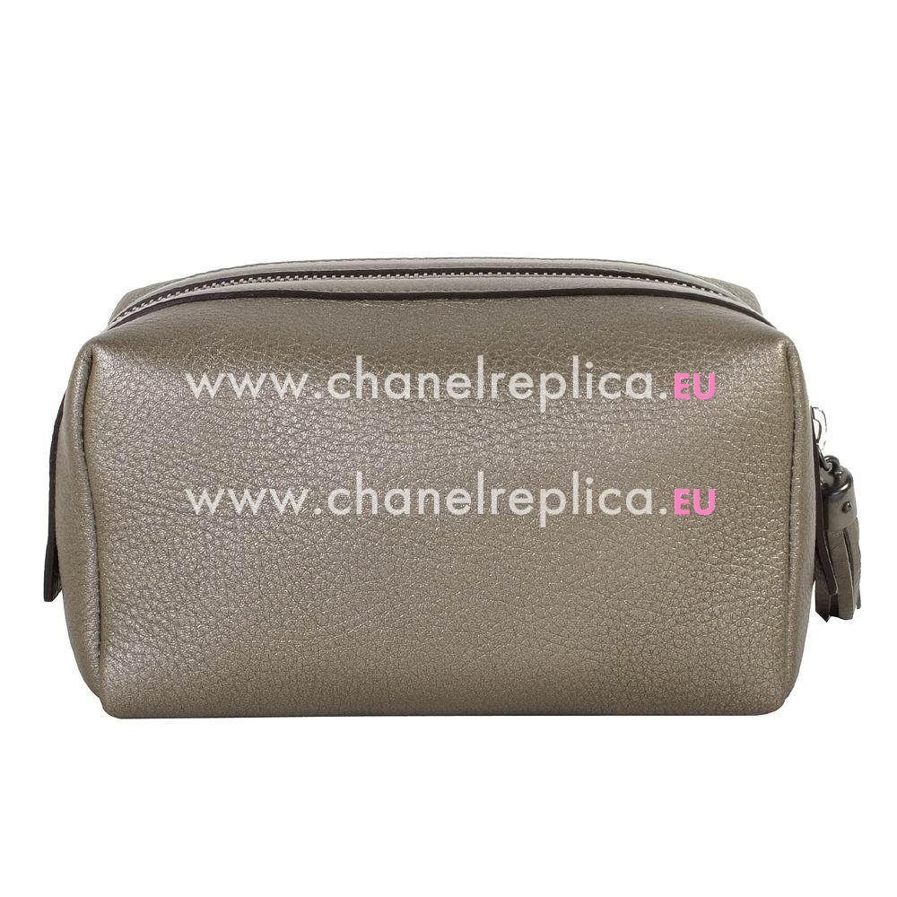 Gucci SOHO GG Calfskin Bag In Bronze Golden G554909