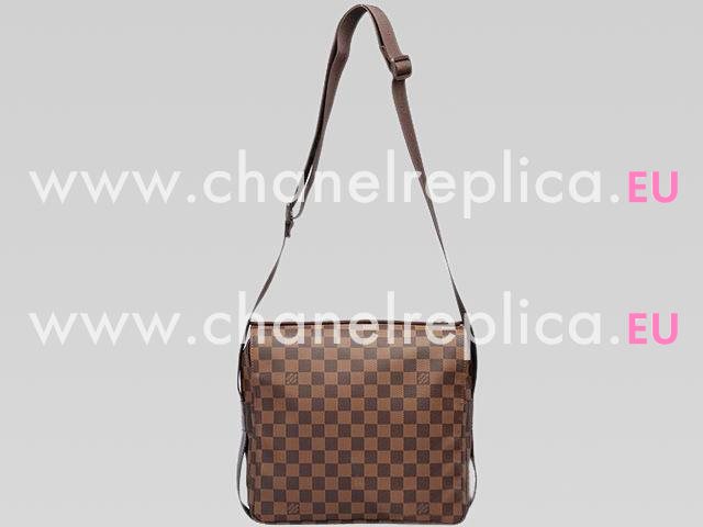 Louis Vuitton Damier Ebene Canvas Naviglio Messenger Bag N45255