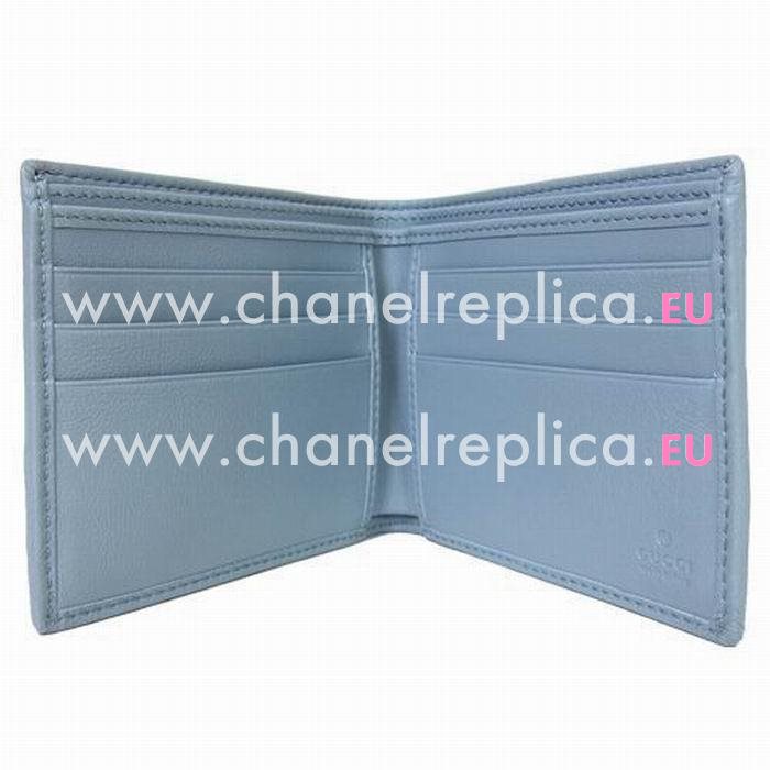 Gucci PVC Wellets In Khaki Blue G7041005