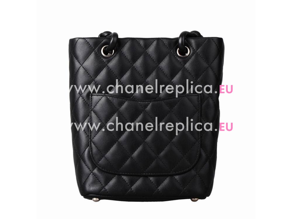 Chanel Kanbonrain Midiamutoto Bag White/Black A25167-1