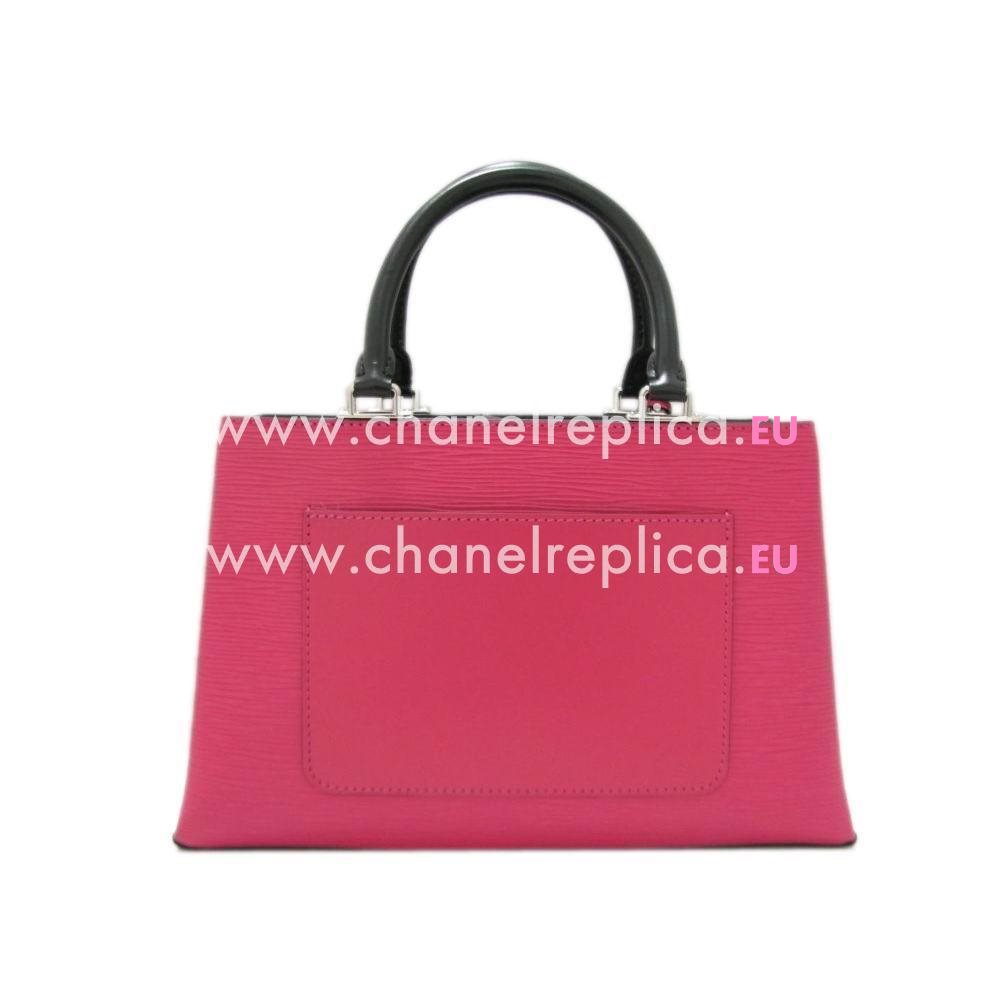 Louis Vuitton Kleber Grained Cowhide Epi Leather Bag Hot Pink M51347