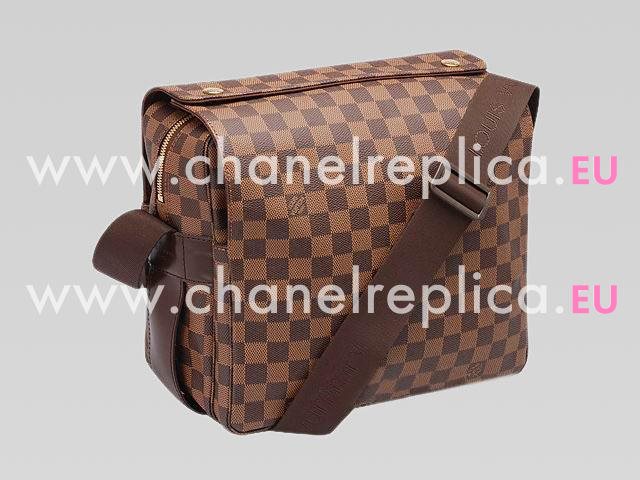 Louis Vuitton Damier Ebene Canvas Naviglio Messenger Bag N45255
