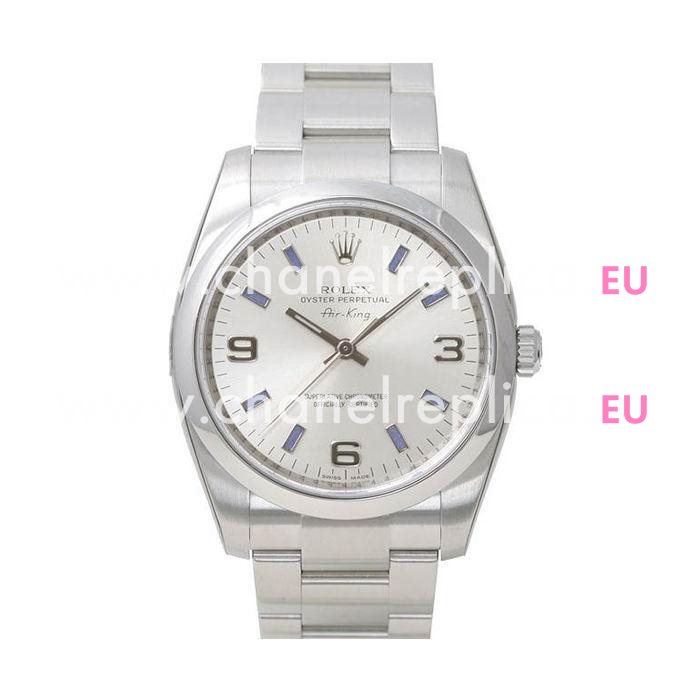 Rolex Air-King Automatic 34mm Stainless Steel Watch Silvery R114200-5