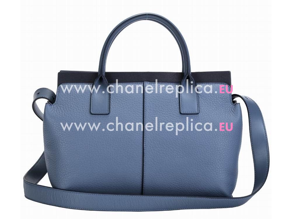 Chloe Baylee Calfskin Hand Bag In Blue CL55370