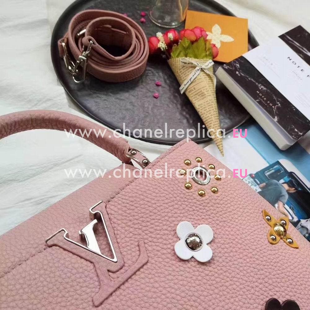 Louis Vuitton Capucines Machanical Flowers Taurillon Leather Bag M54310