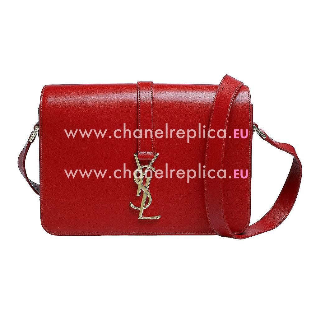 YSL UNIVERSITE Calfskin Bag In Red YSL5635466