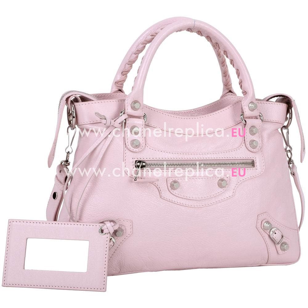 Balenciage Gaint 12 Town Lambskin Gold hardware Bag Pink B2055100
