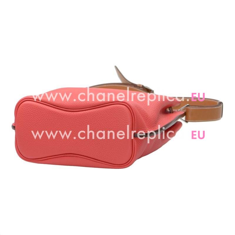 Hermes So Kelly 22 Hot Pink Togo Swift Leahter Handbag With Palladium Hardware HS222R37