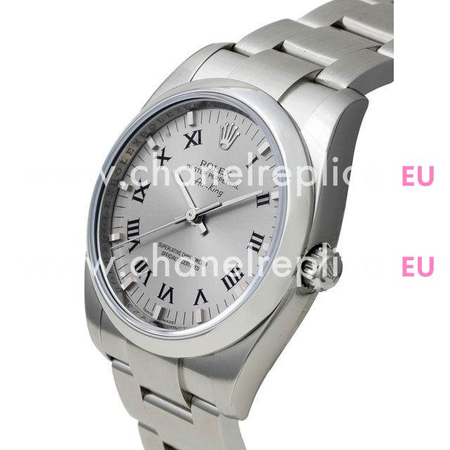 Rolex Air-King Automatic 36mm Stainless Steel Watch Silvery R114200
