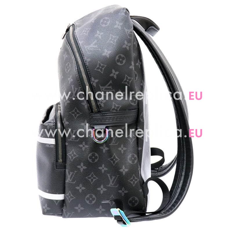 Louis Vuitton Apollo Monogram Eclipse Coated Canvas Backpack M43408