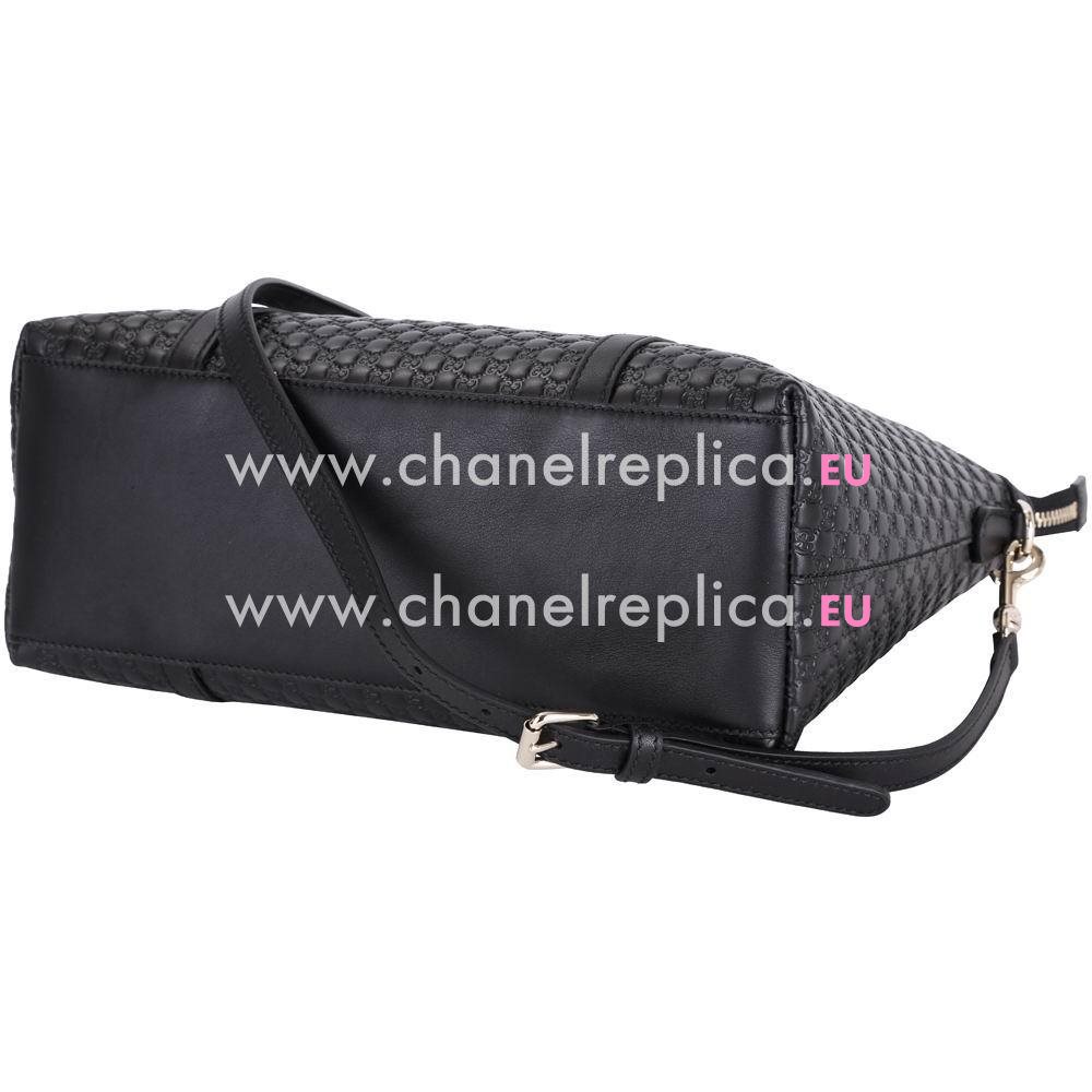 Gucci Micro GG Calfskin Bag In Black G7021304