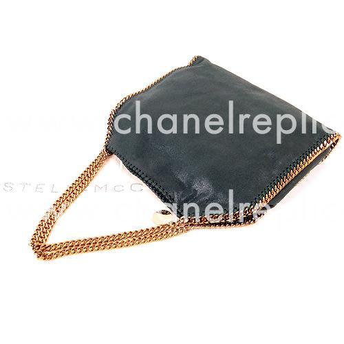 Stella McCartney Falabella Tote Medium Gold Chain Bag Dark Green S838661