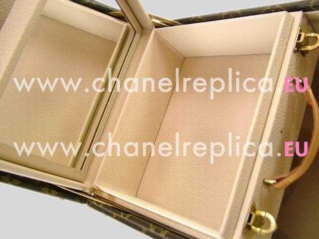 Louis Vuitton Monogam Bolte Flacons Beauty Train Trunk Case M21828