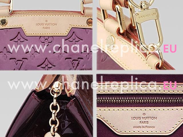 Louis Vuitton 2012 Monogram Vernis Brea GM Rouge Fauviste M91689