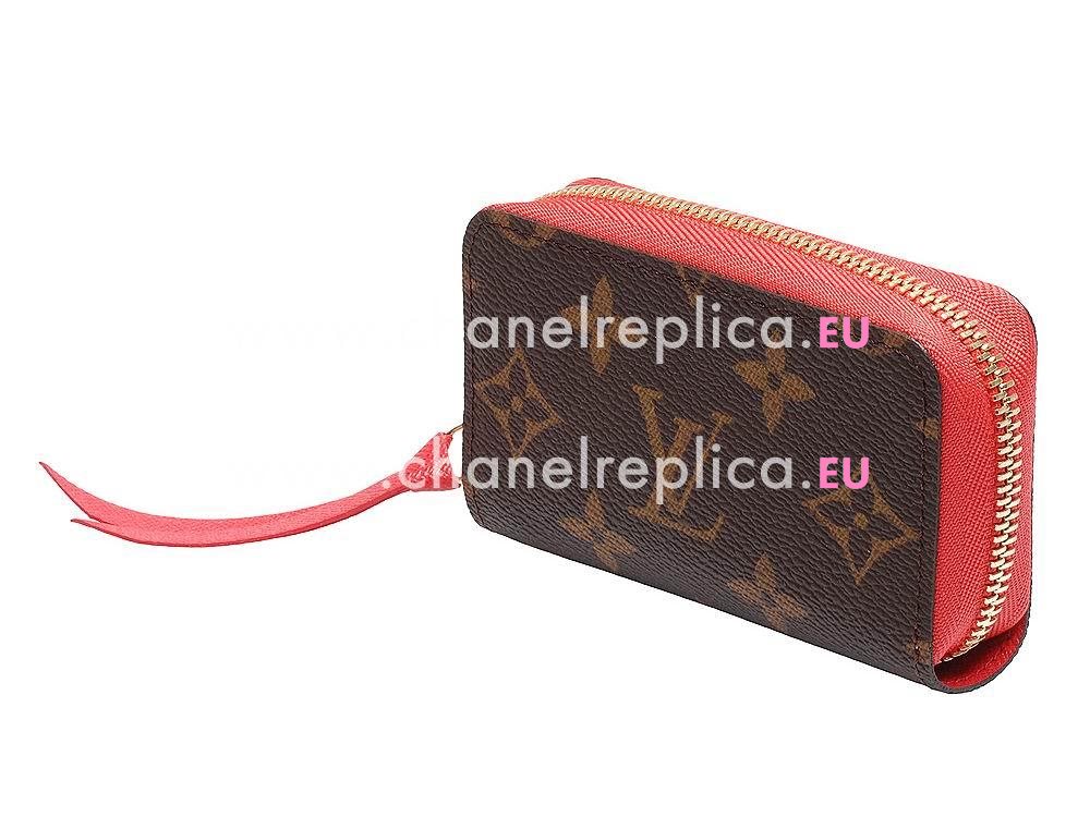 Louis Vuitton Monogram Canvas Zippy Multicartes Grenade M60911