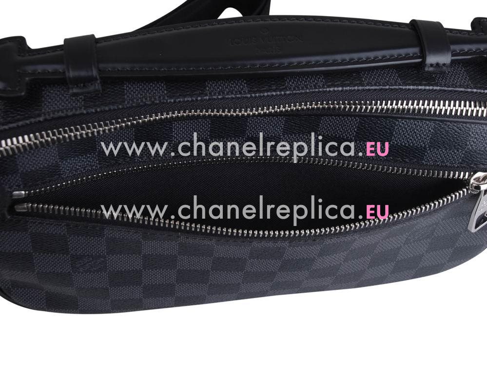 Louis Vuitton Damier Graphite Canvas Ambler Mens Bag N41289