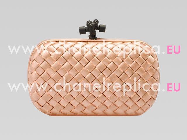 Bottega Veneta Impero Ayer Intreciatto Silk Weave Nude BGV41375