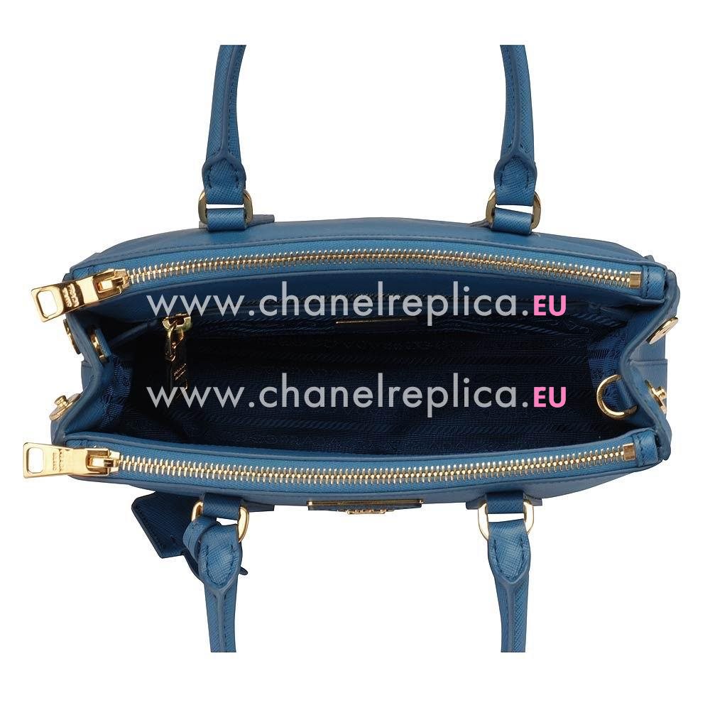 Prada Saffiano Lux Nzv Small Bag Cornflower blue PR506555