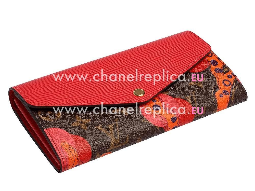 Louis Vuitton Monogram Canvas Sarah Wallet M60938