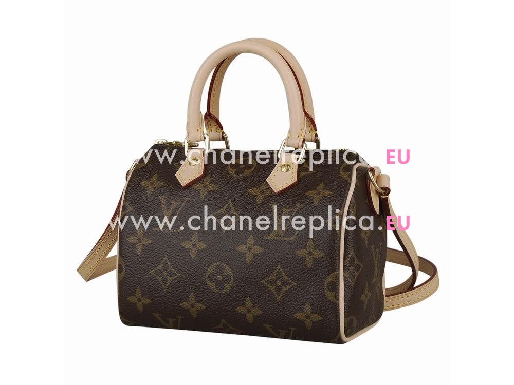 Louis Vuitton Monogram Canvas Nano Speedy M61252