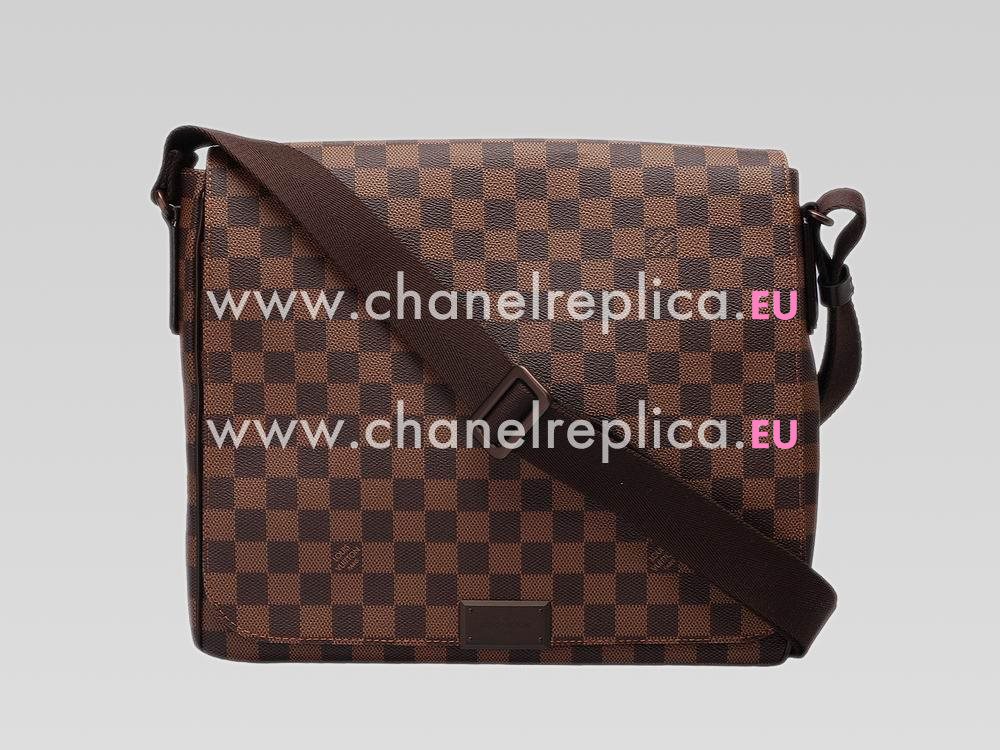 Louis Vuitton Damier Ebene Canvas District MM Messenger N41212