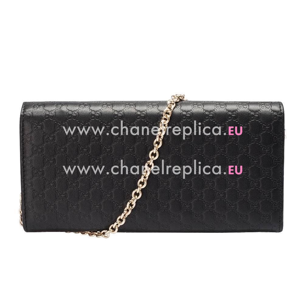 Gucci Emily Guccissima Calfskin Bag In Black G5157582