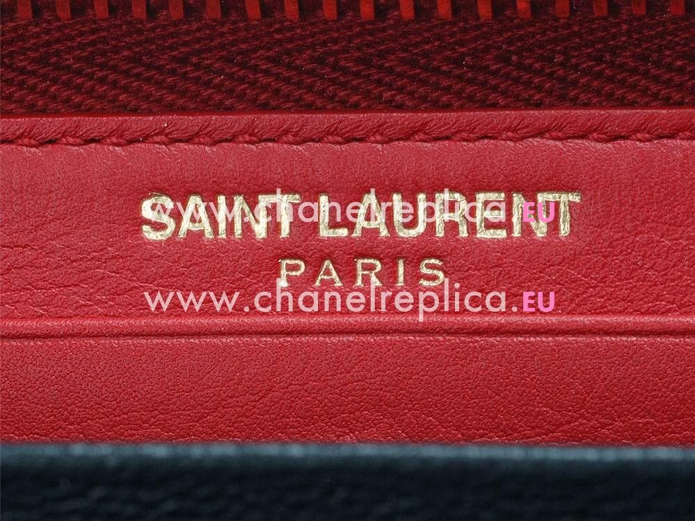 YSL Saint Leather Paris Y Calfskin Small Bag In Red YSL5189702