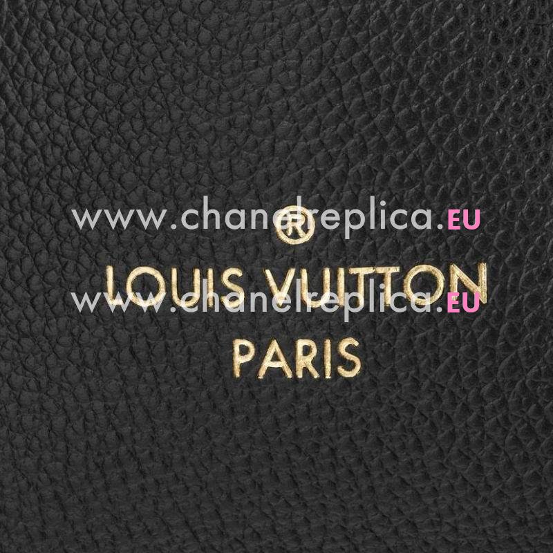 Louis Vuitton Monogram Canvas And Grained Calfskin Surene BB Black M43775