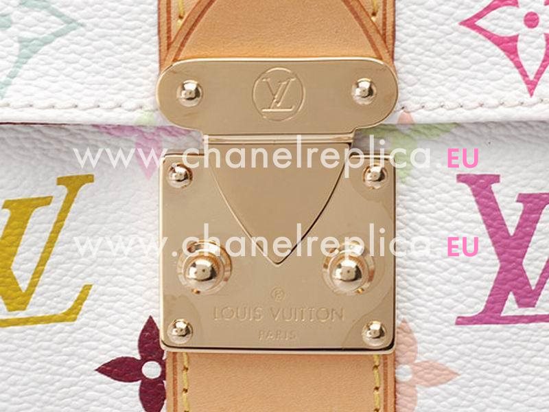 Louis Vuitton Monogram Multicolore Canvas SPEEDY 30 White M92643