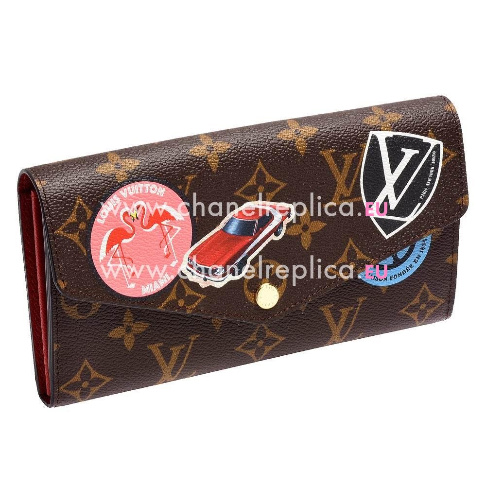 Louis Vuitton Classic Monogram Sarah Purse M62147