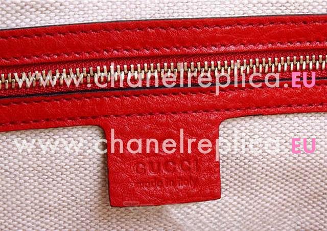 Gucci Soho Embossed Calfskin Tote Bag Red G360259