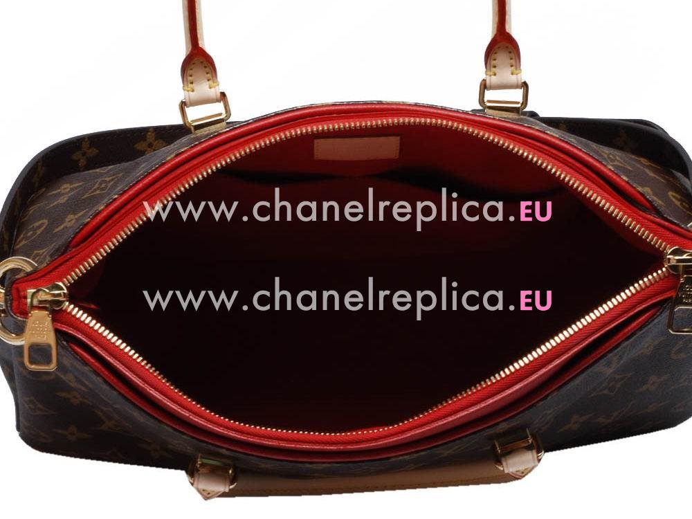 Louis Vuitton Pallas Monogram Canvas Bag Cherry M41175