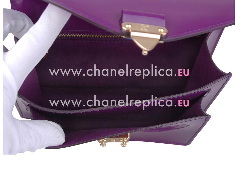 Louis Vuitton Monogram Vernis Monceau BB Amethyste M90112