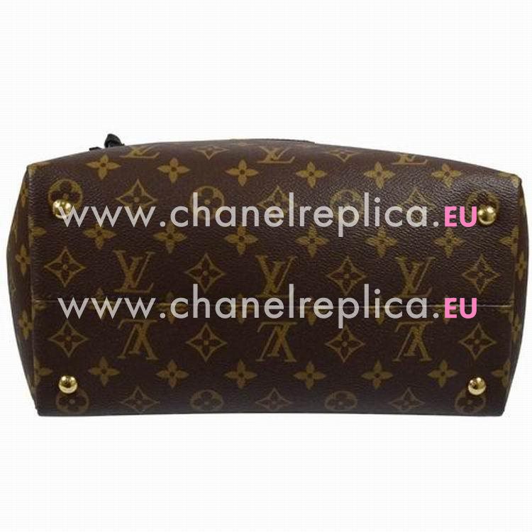 Louis Vuitton Noir Monogram Canvas Tournelle Mm 2017 M44056