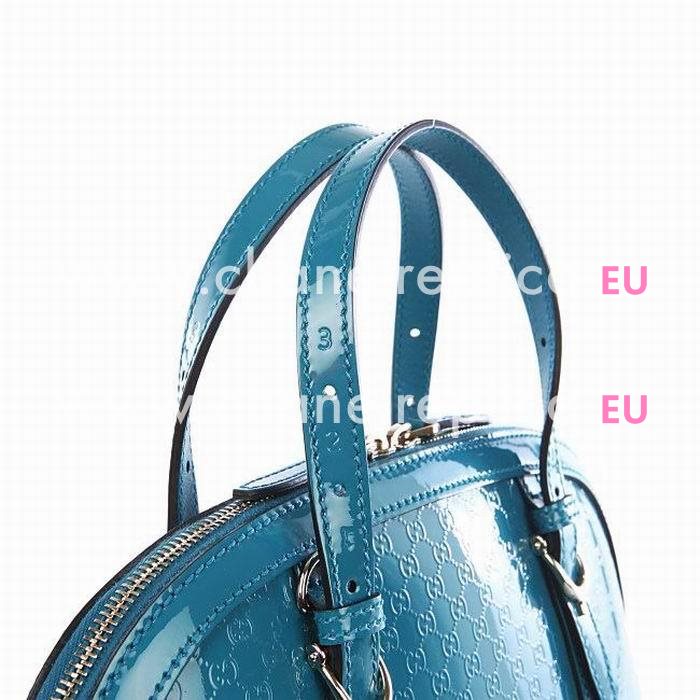 Gucci Emily Guccissima GG Calfskin Bag In Blue G5371542