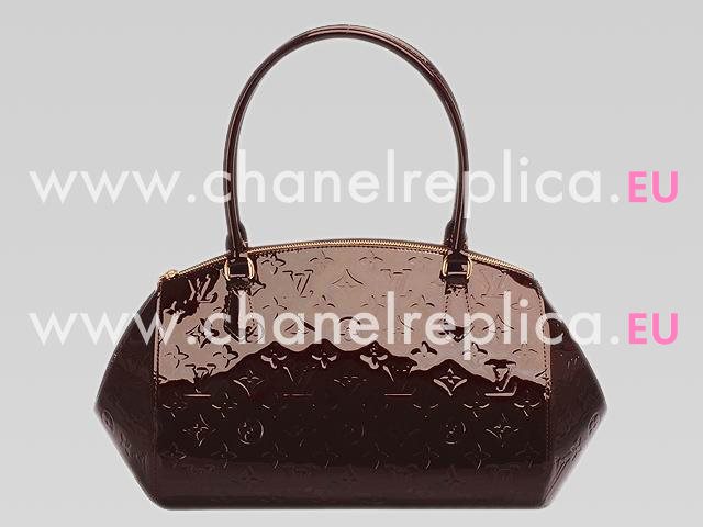 Louis Vuitton Monogram Vernis Sherwood GM Amarante M91489